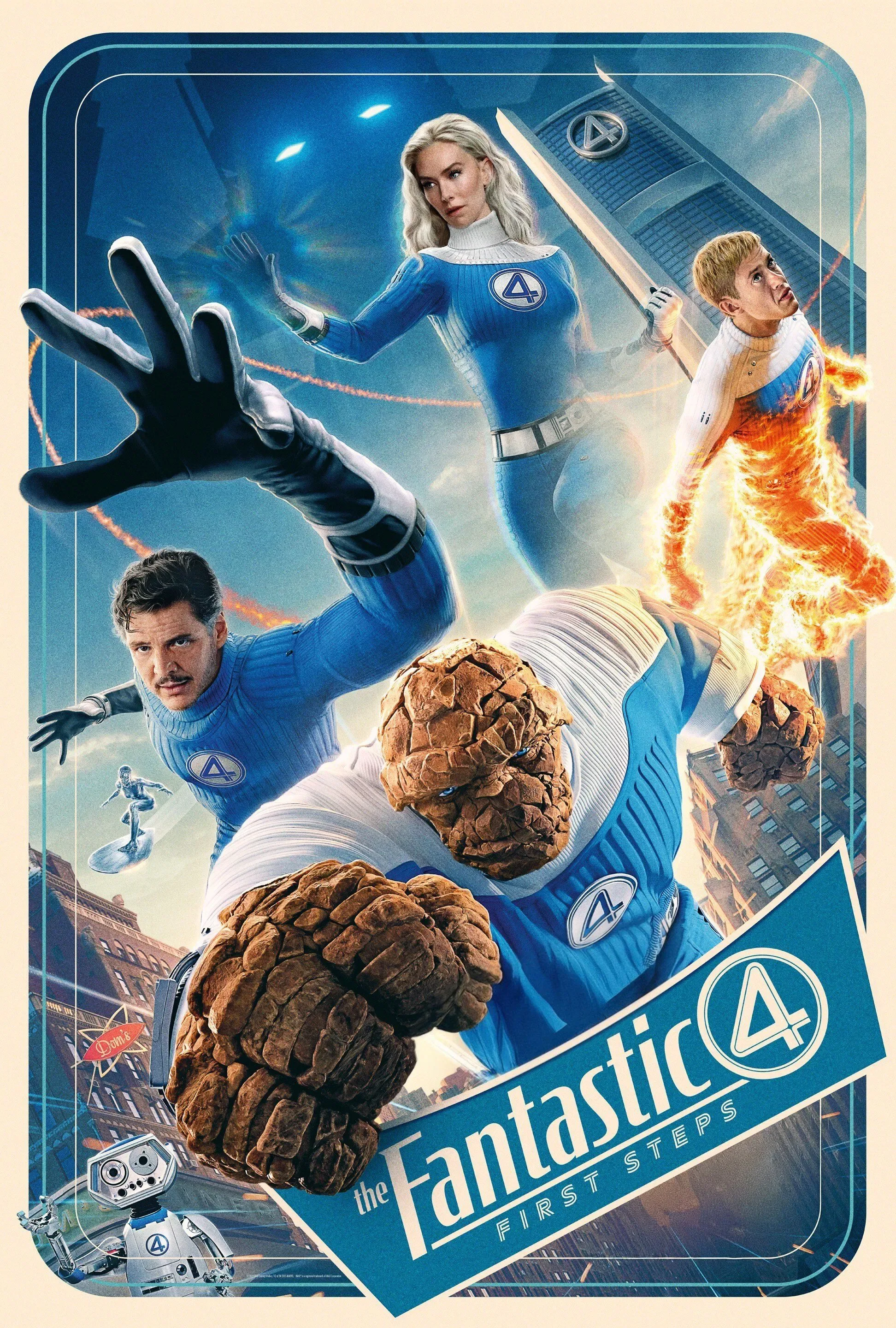 The Fantastic 4 First Steps 2025